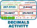 Decimals Activity