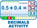 Decimals Activity